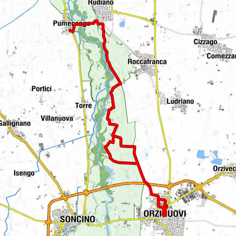 Pumenengo - Santuario della Madonna in Pratis - Orzinuovi - Chiesa di Santa Maria Assunta