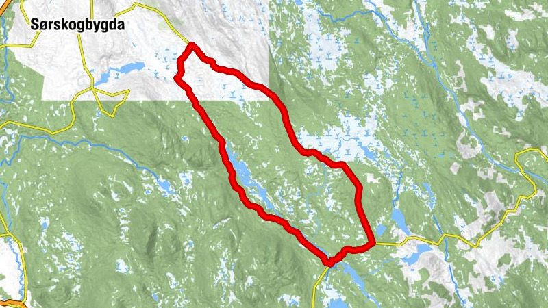 Bekken sag - Lundebyvollen - Risberget kirkesal - Elverum