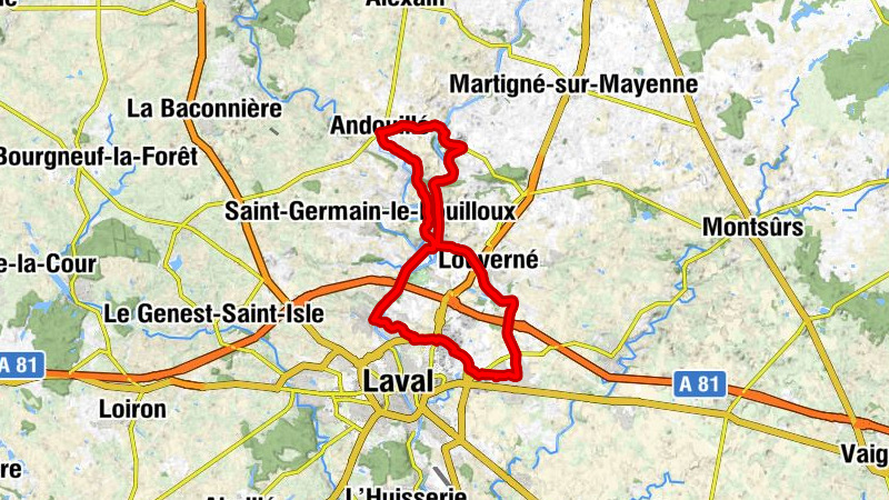 Bonchamp-lès-Laval - Église Saint-Martin - Église Saint-Mathieu - Changé