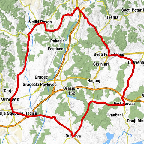 Križevci - Vrbovec - kapela svetog Florijana - Crkva Rastanaka Sv. Apostola