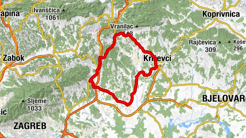 Križevci - Kapela Sv. Franje Ksaverskog - crkva svete Marije Magdalene
