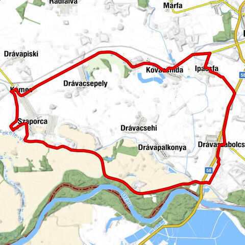 Református templom - Csingli csárda - Kovácshida