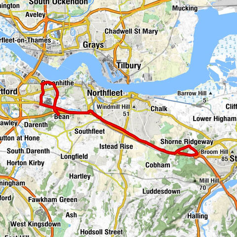 Greenwich - Rochester - London - Stone Crossing