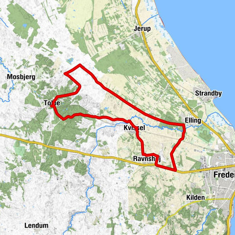 Tolne - Gedebakke - Bruhns Bakke - Søndergård Bakker