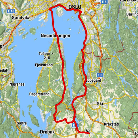 Ås - Aas Bistro - Skoklefall kirke