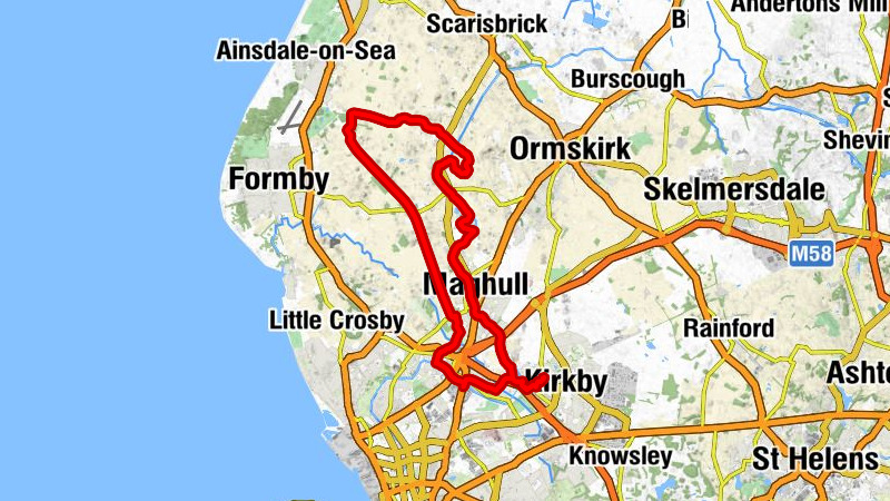 Kirkby - Bootle - St Benet's - Maghull
