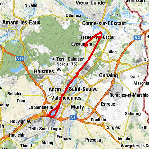 Église Saint-Amand - Bruay-sur-l'Escaut - Valenciennes - Chapelle Notre-Dame des Affligés