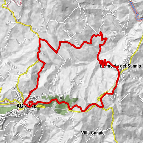 Agnone - Belmonte del Sannio - Serra Carpini - Colle Marino