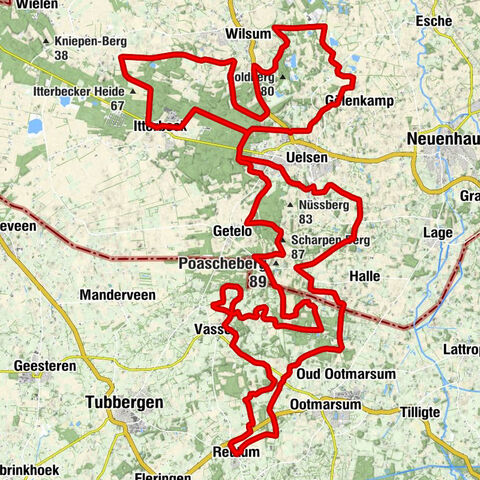 Reutum - Rollberg - Hasterbarg - Lönsberg