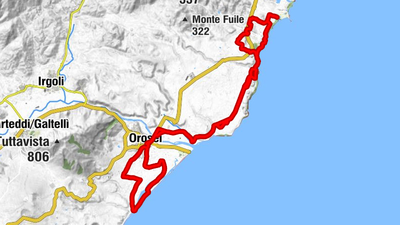 Orosei - Cuccuru Pranu - Sos Alinos - Chiesa della Nostra Signora delle Grazie