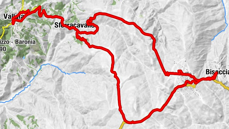 Vallata - Sferracavallo - Bisaccia Nuova - Bisaccia
