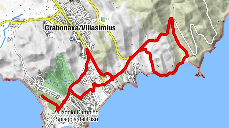 Crabonaxa/Villasimius - Simius