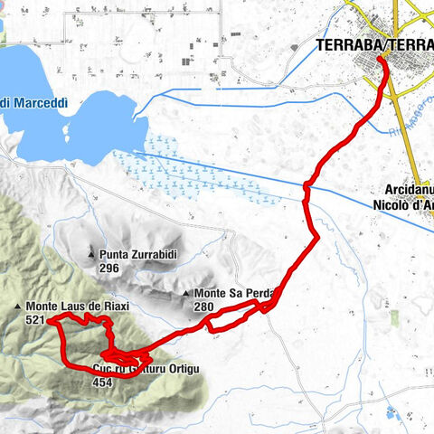 Terraba/Terralba - Gentilis - Monte Fonnesu - Cuc.ru Gutturu Ortigu