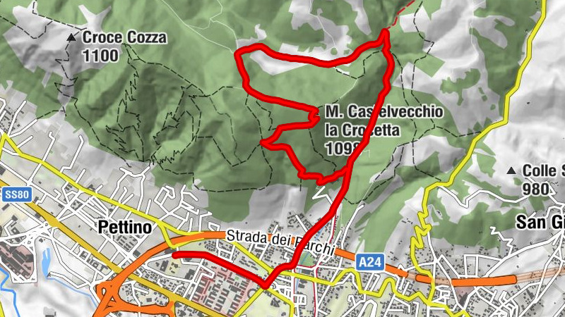 L'Aquila - Chiesa della Madonna Fore - M. Castelvecchio la Crocetta