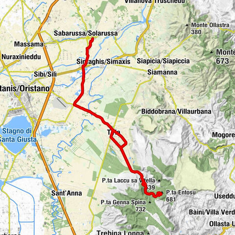 Solarussa - Tiria - Mitza Sa Figu