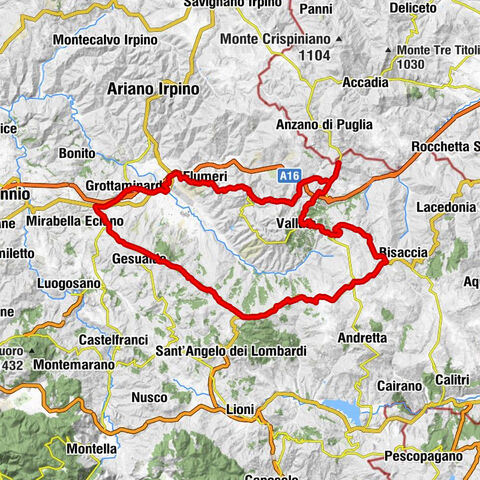 Scampitella - Oasis Sapori Antichi - Vallesaccarda - Passo Eclano (Passo di Mirabella)