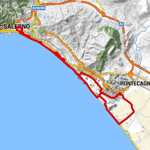 Salerno - Chiesa di San Pietro in Vinculis - Chiesa del Santissimo Crocifisso - Chiesa di San Giorgio