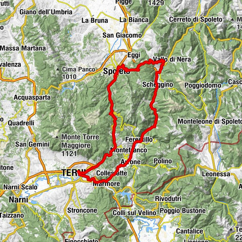 Terni - Al-Huda - Valico della Somma - San Rocco