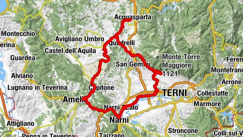 Acquasparta - La Gabelletta - S. Maria - Chiesa della Madonna del Ponte