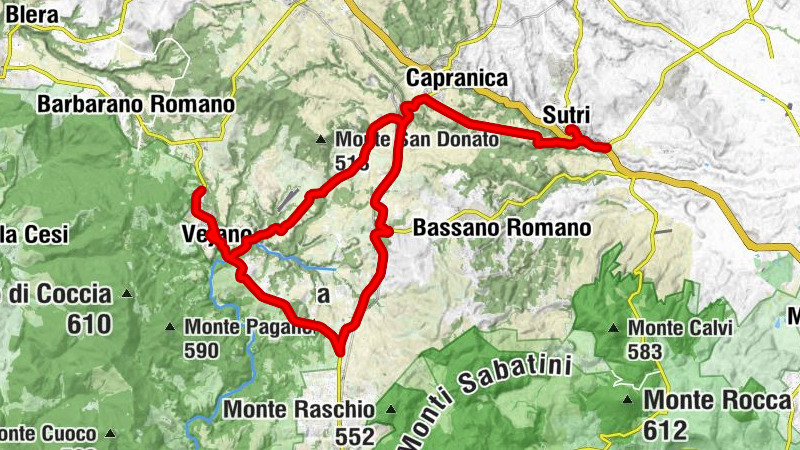 Sutri - San Rocco - Santa Maria del Tempio - Santa Maria Assunta
