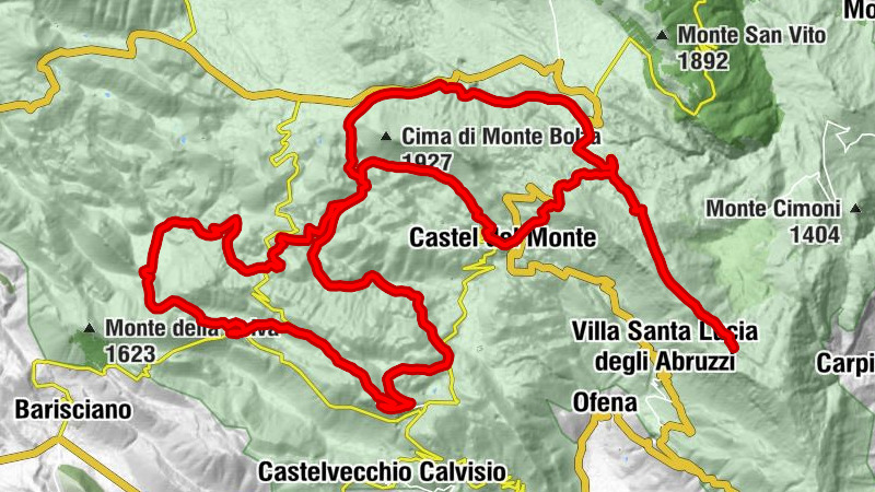 Santo Stefano di Sessanio - Chiesa di Santa Maria della Pietà - Chiesa di San Rocco - Rifugio Ricotta