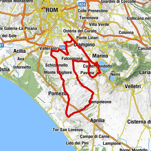 Castel Gandolfo - Santa Serena - Chiesa San Pietro - Marino