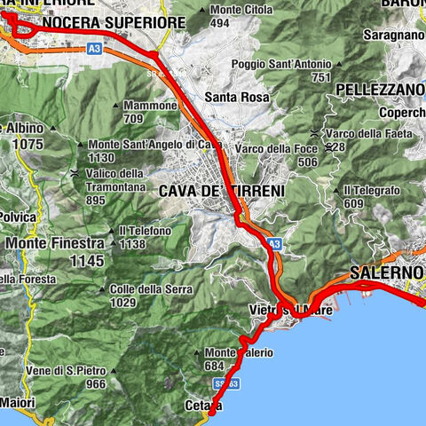 Casale Nuovo - Chiesa di Santa Lucia de Judaica - Chiesa di Sant'Agostino - Nocera Inferiore