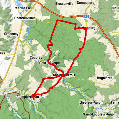 Aubepierre-sur-Aube - Chapelle Sainte-Anne - Église Saint-Sulpice - Église Saint-Nicolas