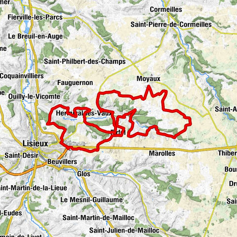 Lisieux - Église Saint-Ouen - Église Saint-Saturnin - Les Hauts de Glos