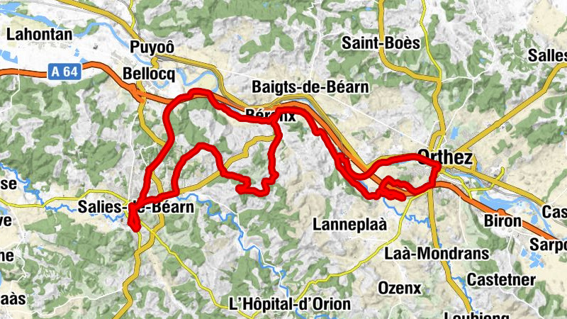 Salies-de-Béarn - Église Saint-Jean-Baptiste - Orthez - Crypte de la Fontaine Salée