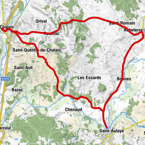 Chapelle Notre-Dame - La Bonne Humeur - Chalais - Église Saint-Quentin