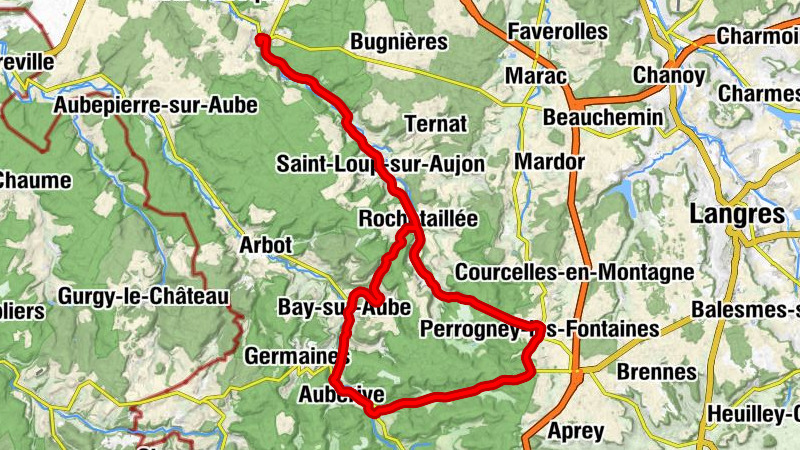 Arc-en-Barrois - Hôtel Le Parc - Le Coq d'Argent - Église Sainte-Anne