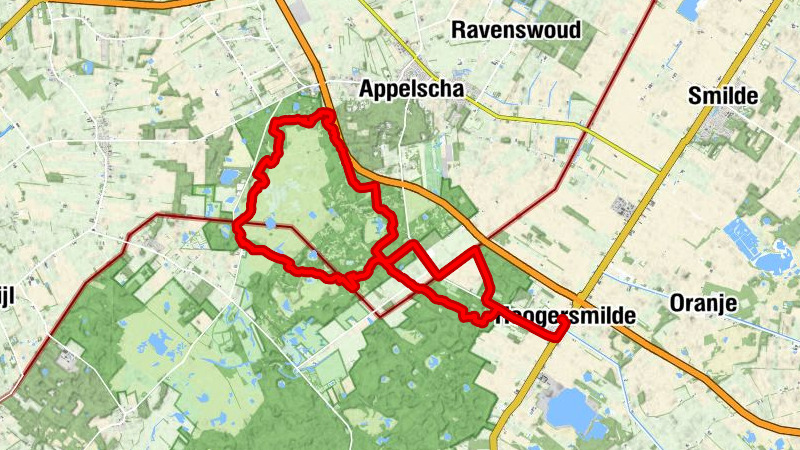 Hoogersmilde - De nieuwe Bentepol - Bospaviljoen Appelscha
