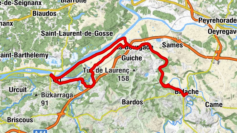 Brasserie Xarnegu - Hôtel Restaurant Basque - Église de l'Assomption-de-la-Bienheureuse-Vierge-Marie - Bidache