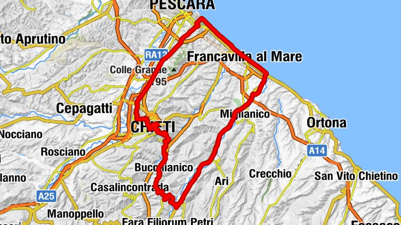 Francavilla al Mare - Chiesa di Santa Chiara - Cattedrale di San Giustino - Chiesa di San Rocco