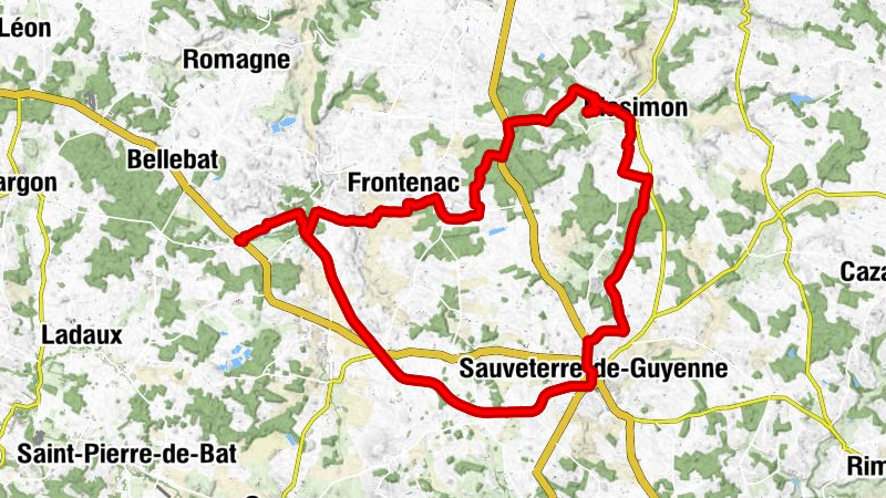 Le Bourg - Au Pont - Baigneaux - Chapelle Saint-Jean