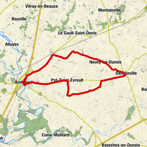 Bonneval - Église Notre-Dame - Église Saint-Évroult