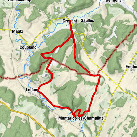 Grenant - Église Saint-Martin - Leffond - Montarlot-lès-Champlitte