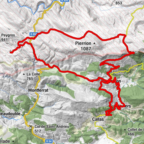 Montferrat - Les Mas de Mathurine - Église Saint-Étienne - Bargemon