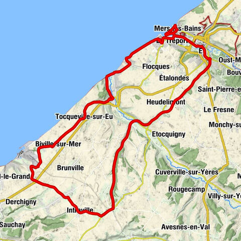 Eu - Chapelle du collège des Jésuites - Église Saint-Martin - Église Saint-Jacques du Tréport