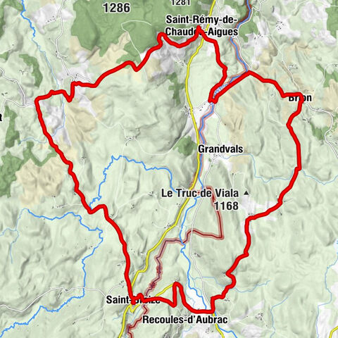 Saint-Urcize - Église Saint-Laurent - Église Saint-Jacques - Église Saint-Pierre-et-Saint-Michel