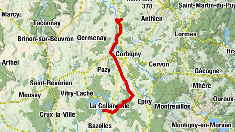 Le Poteau - Dirol - Marigny-sur-Yonne - La Coulée Douce