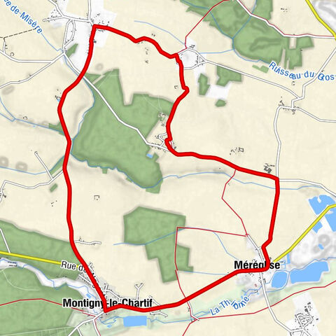 Le Petit Grand Bois - Méréglise - Le Moulin Ronce - Montigny-le-Chartif