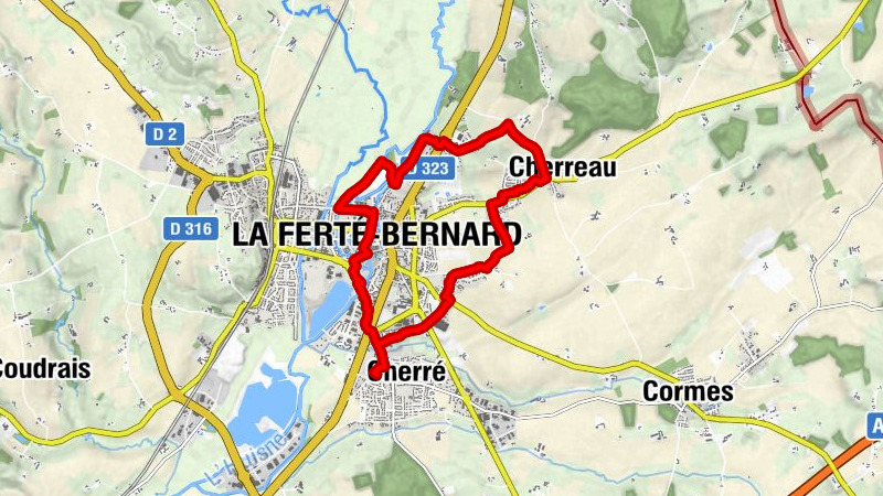 Les Deux Chandelles - Église Saint-Pierre-et-Saint-Paul - La Ferté-Bernard - Église Notre-Dame des Marais