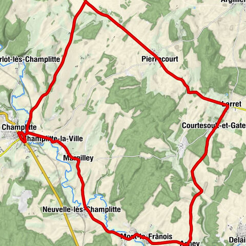 Le Donjon - Église Saint-Christophe - Champlitte