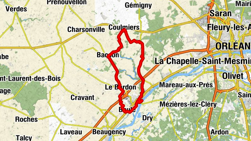 Lotissement les Colombes - Coulmiers - Chapelle Saint-Vincent - Église Saint-Quentin