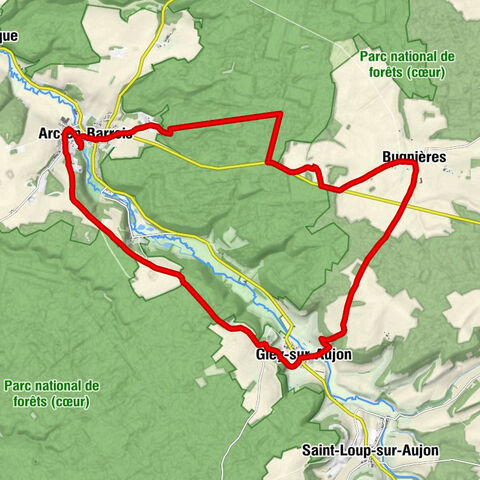 Arc-en-Barrois - Hôtel Le Parc - Église Notre-Dame-de-la-Nativité - Église Saint-Gengoulf