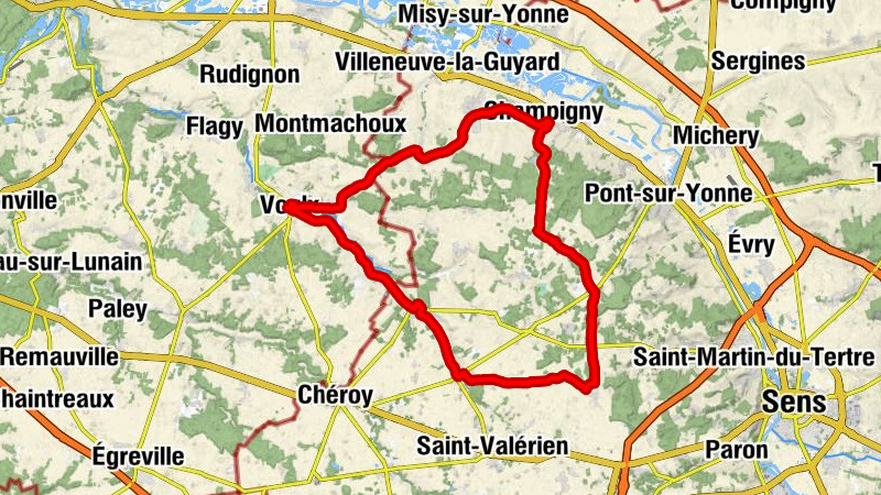 Voulx - Église Sainte-Geneviève - Église Saint-Sérotin - Église Saint-Thomas de Cantorbéry