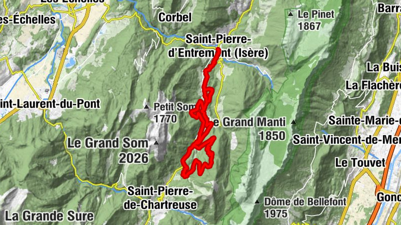 Saint-Pierre-d'Entremont (Isère) - Église Saint-Pierre - Église Saint-Philibert - Saint-Pierre-d'Entremont (Savoie)