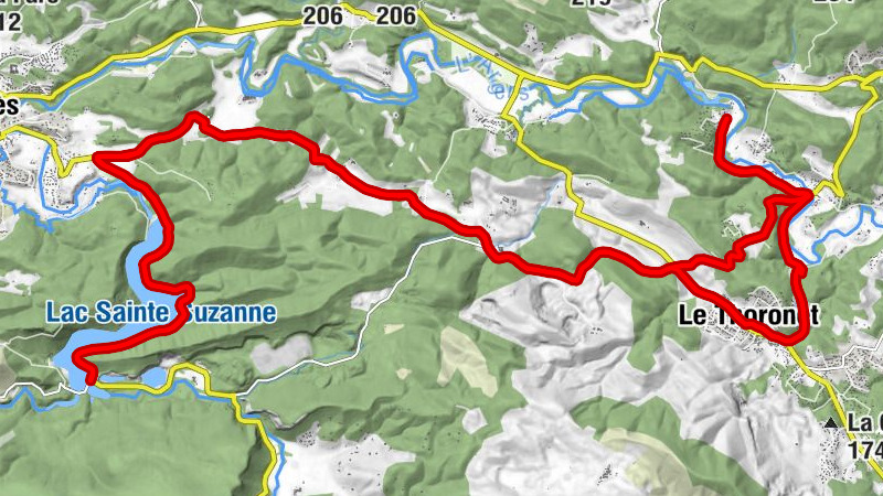 Le Moutas - Marque du chemin de Saint-Jacques-de-Compostelle